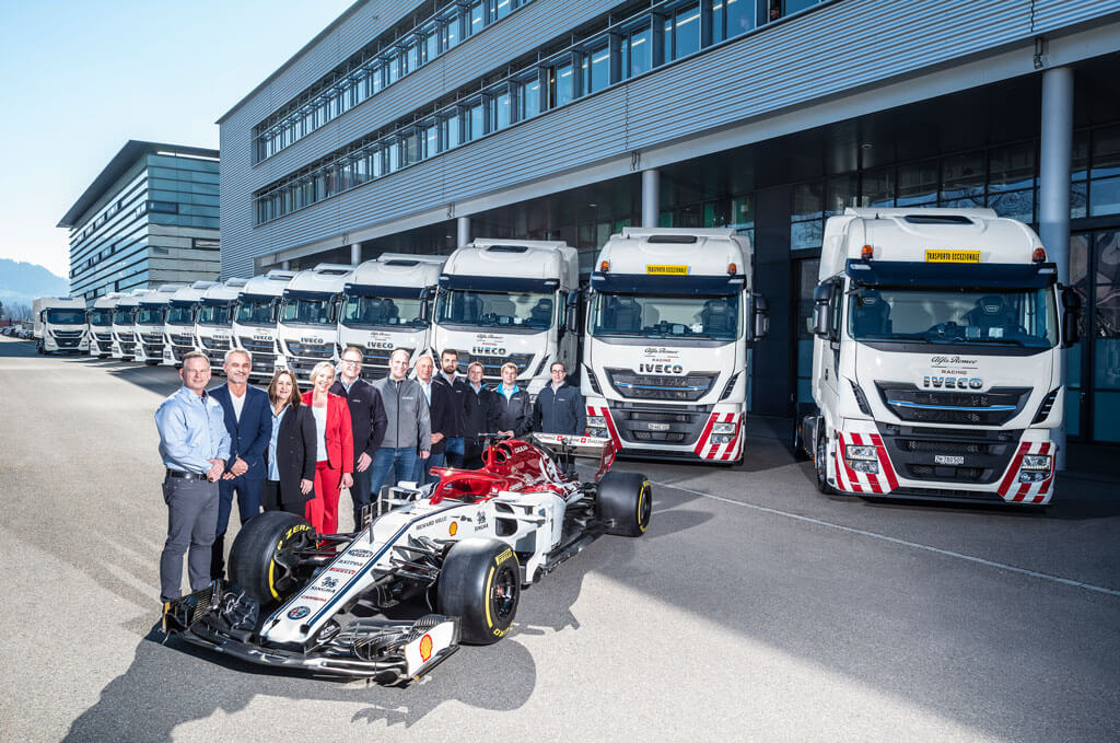 IVECO Wird Truckpartner Von Sauber Motorsport